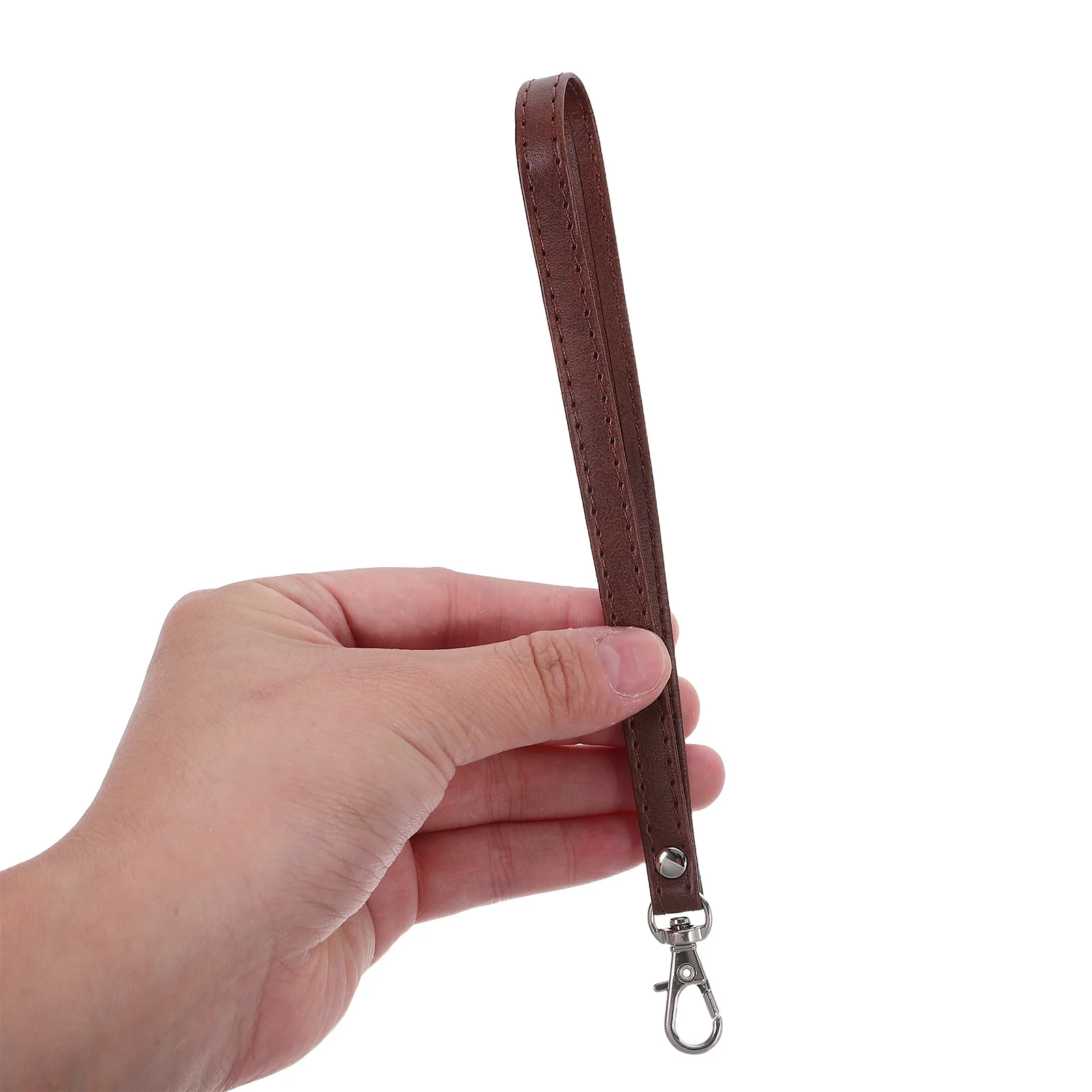 

4Pcs Hand Wrist Strap Premium PU Zinc Alloy Quick Release Buckle for Wallet Purse Bag Camera Travel Daily Use