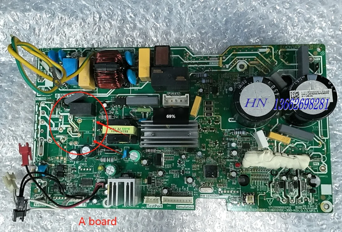 

Новая печатная плата для наружного блока Midea 17122000002732 KFR25W$BP2-180(DYDC-390-N3) 17122000012568 CAEU-KFR26W/BP3