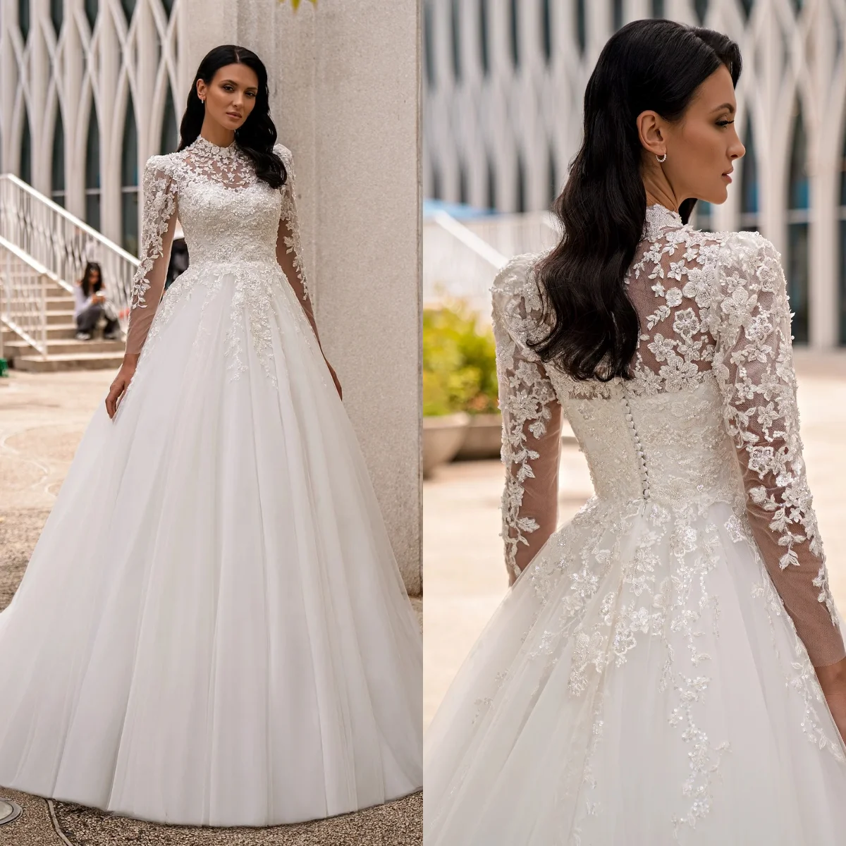 Customized A Line W… - image