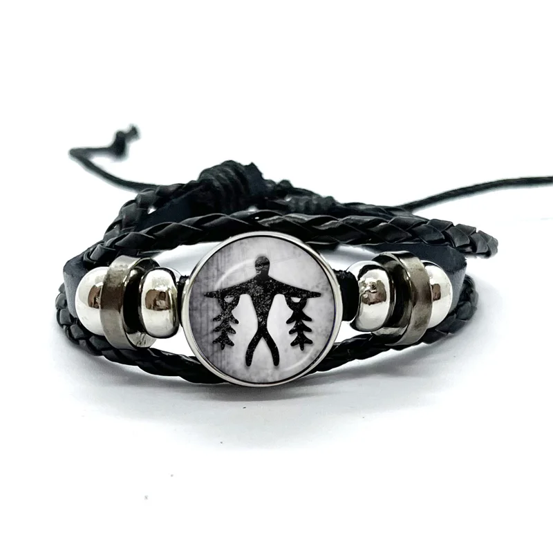 الإبداعية أنا أحب ماريتو القلب أساور الفن متعدد الطبقات أساور مضفرة أساور اليدوية مجوهرات هدايا #1