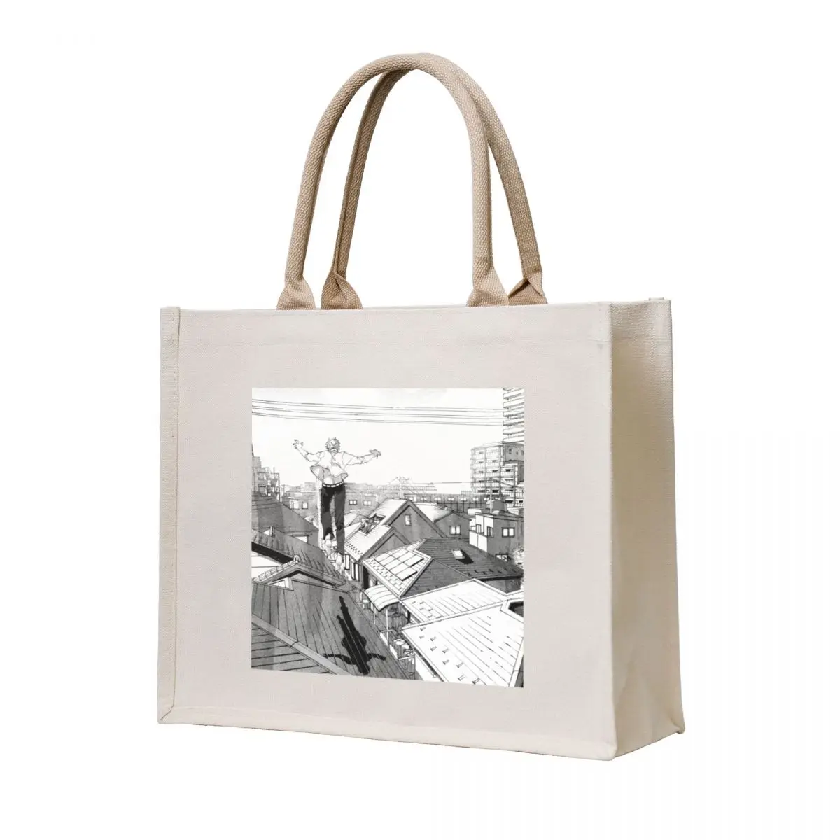 

Blue Period Manga Panel Tote Bag Women's beach bags Shopper tote bags cloth bags