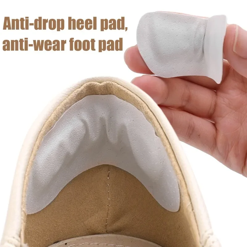 Plantillas de cuero para el talón, parche para aliviar el dolor, almohadillas de cojín antidesgaste, Protector para el cuidado de los pies, pegatina trasera adhesiva, inserción de zapatos, 2/30 piezas