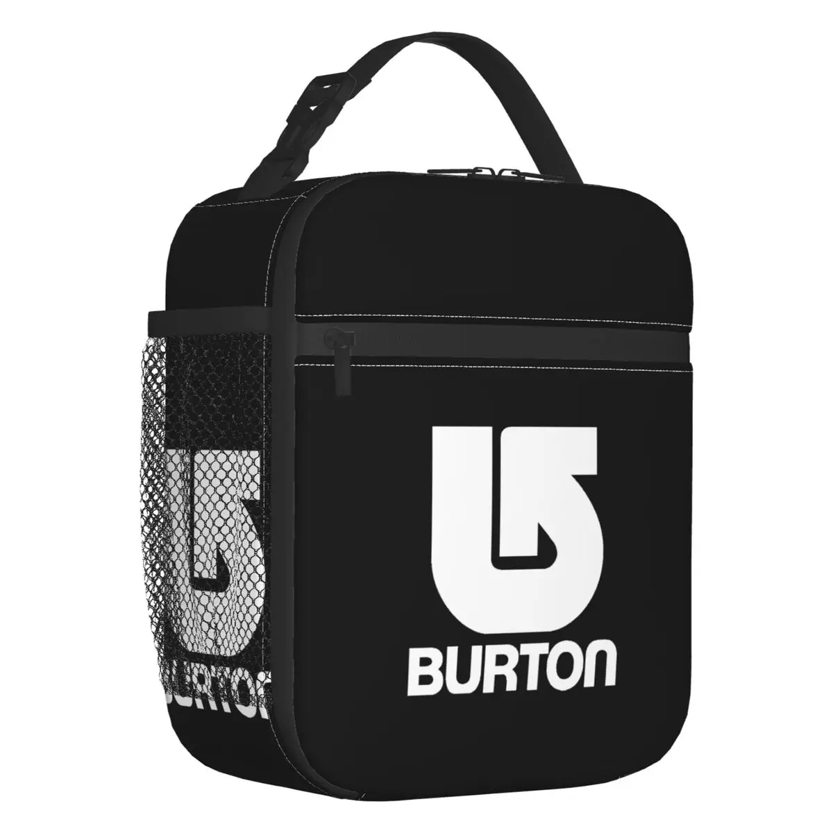 Ski B-Burtons Snowboard Insulated Lunch Bag for Women Waterproof Thermal Cooler Lunch Tote Kids School Children