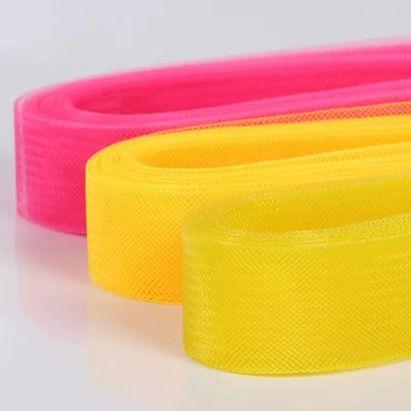 Crinoline Horsehair Mesh Braid Trimming 15CM Wide Organza Ribbon For Millinery Fascinator Handmade Sewing Garment Accessories