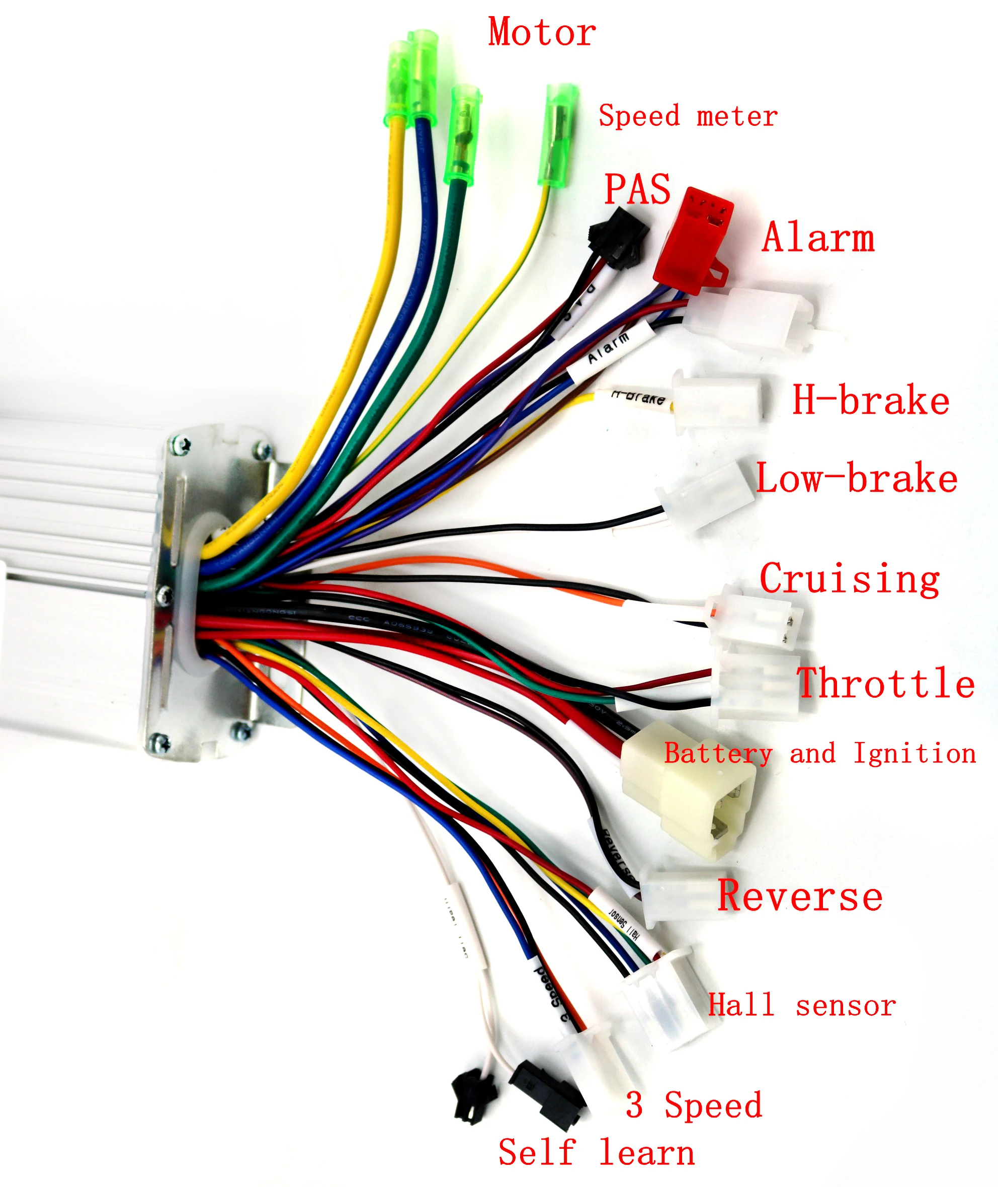 GREENTIME 24V 500W Controller motore Brushless DC 12 mosfet Driver motore Brushless Sensorless e Sensorless