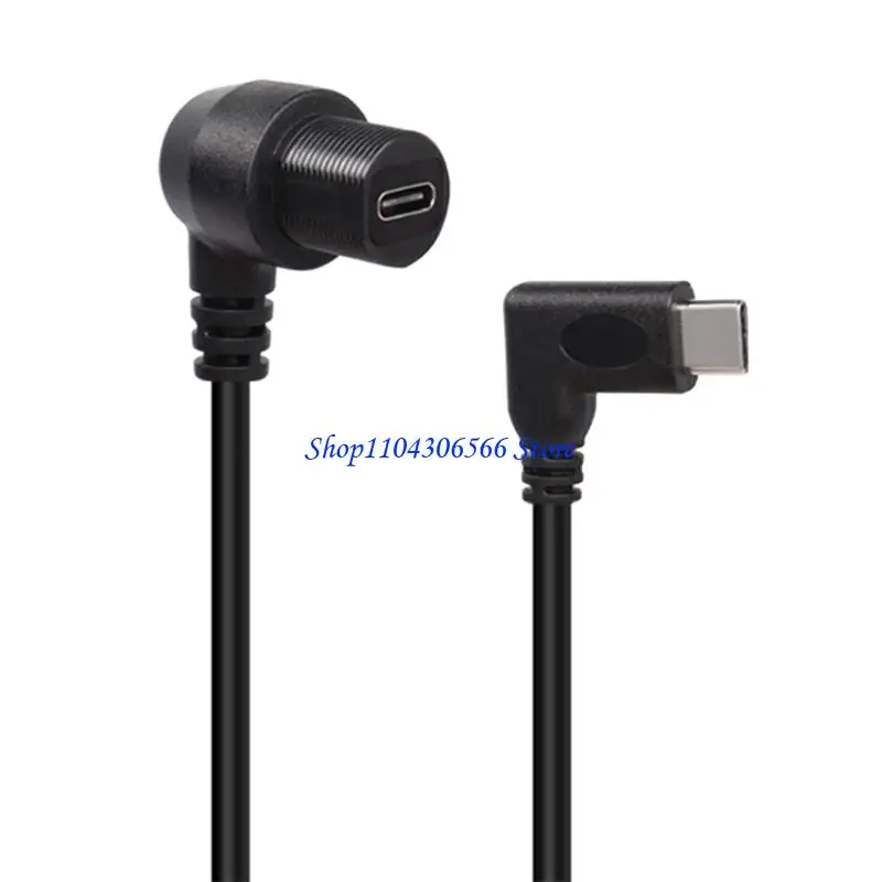 02DD Reliable TypeC Data Link Cable 30cm For Seamlessly Connection