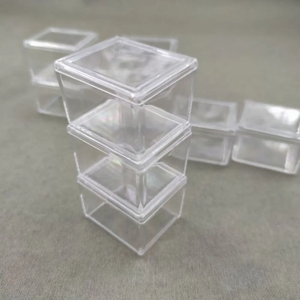 3PCS Acrylic Dollhouse Mini Shoes Box Storage Doll\'s Shoes Boots Box Home Decor