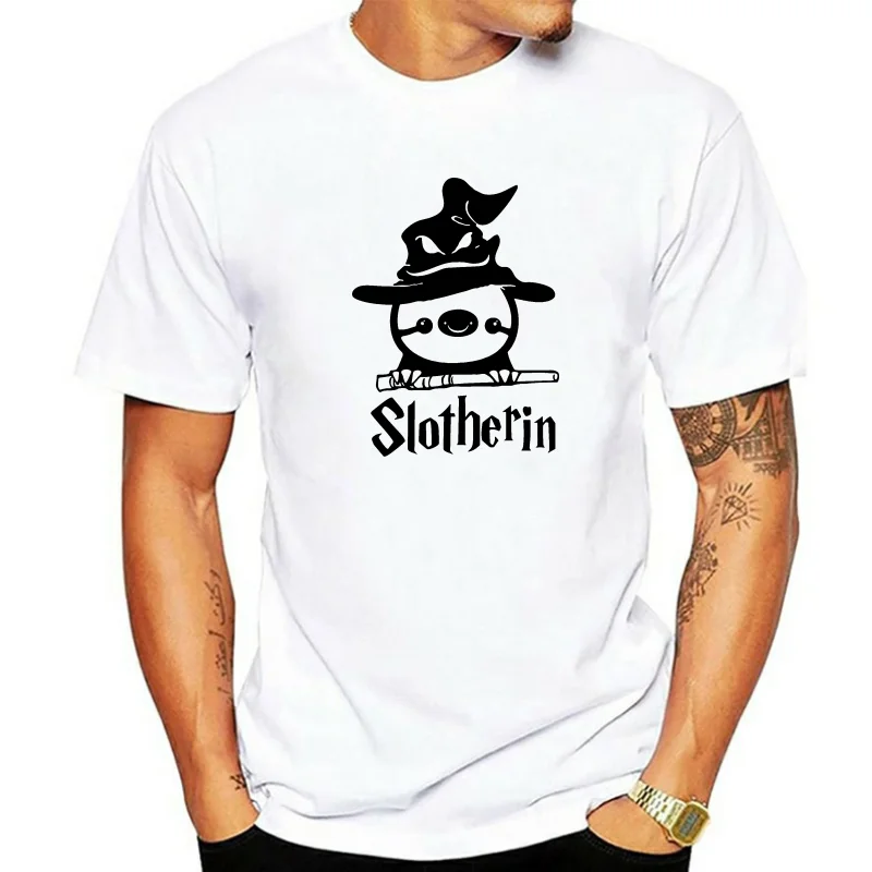 Slitherin Sloth T-Shirt Hogwartz Parody