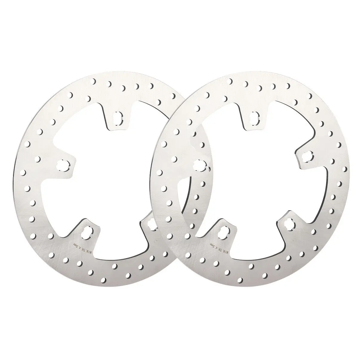 

2x 11.8" Front Brake Disc Rotors For Harley Touring Road King Street Electra Glide 2014-2023 Motorcycle