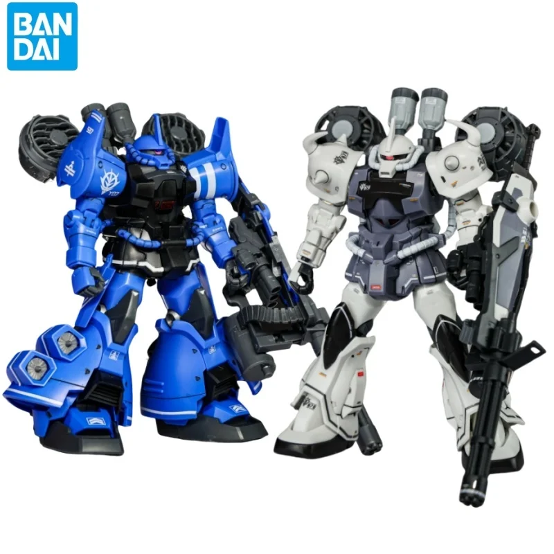 New Hot Star Hg 1/144 Ms-07b-3 Gouf With Fly Bag White Blue Color Custom B3 Assembly Model Kit Action Figure Customized Plastic