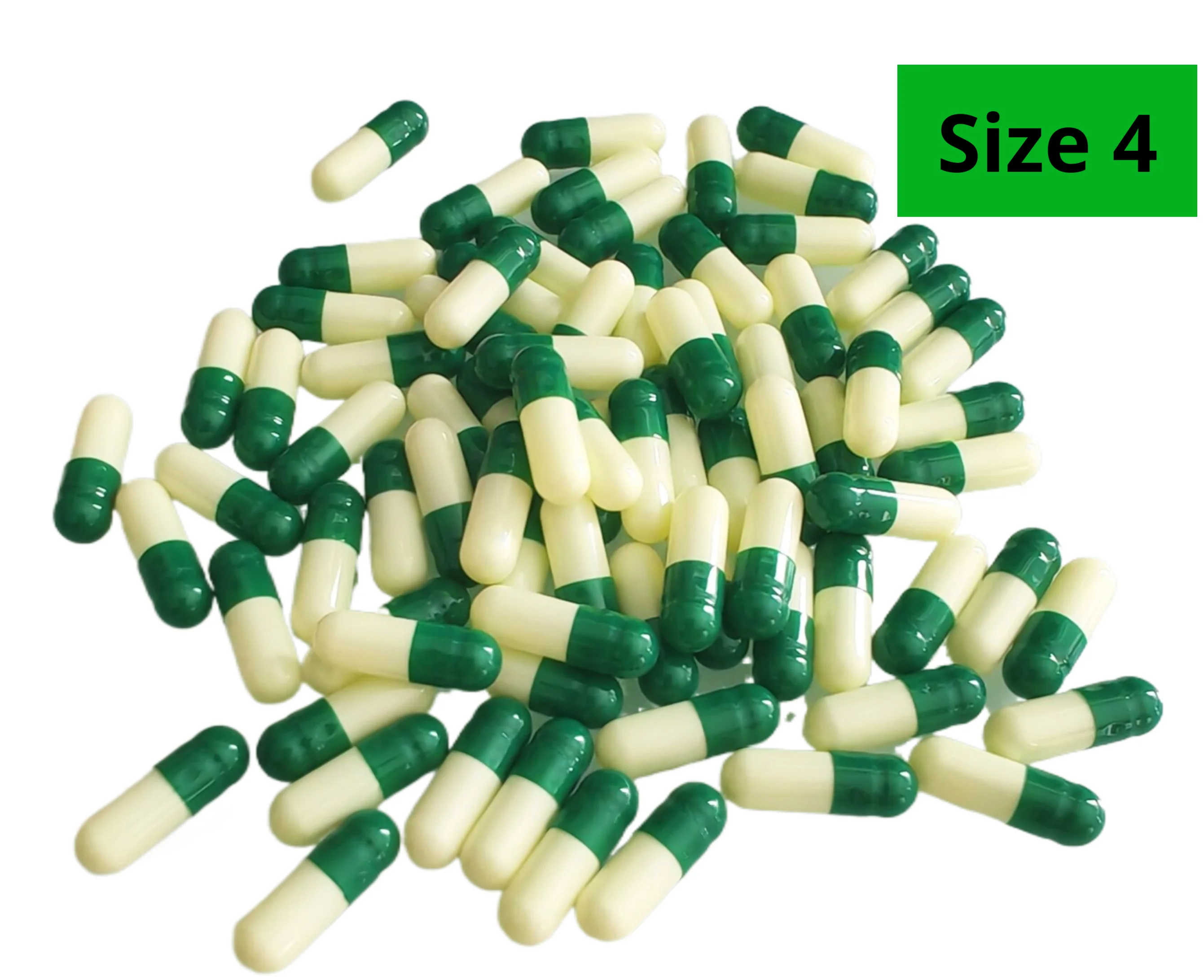 10000PCS Size 4 Medical Empty Capsule. Vacant Capsule,Gelatin Empty Capsule Shell Size 4,Pill Case,Granu(joined or seperated )