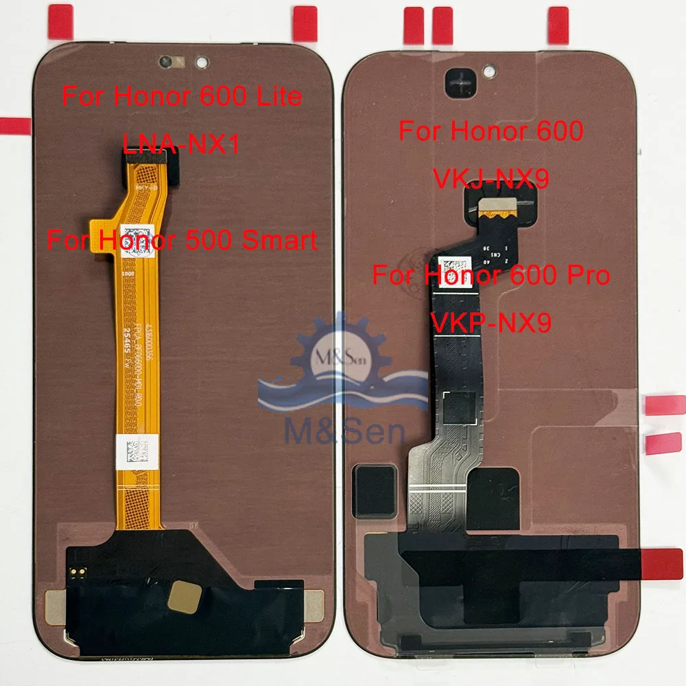 Oryginalny ekran AMOLED z ramką i digitizerem dotykowym do Huawei Honor 600 VKJ-NX9/600 Pro, wyświetlacz LCD do Honor 600 Lite/500 Smart — zdjęcie produktu 4