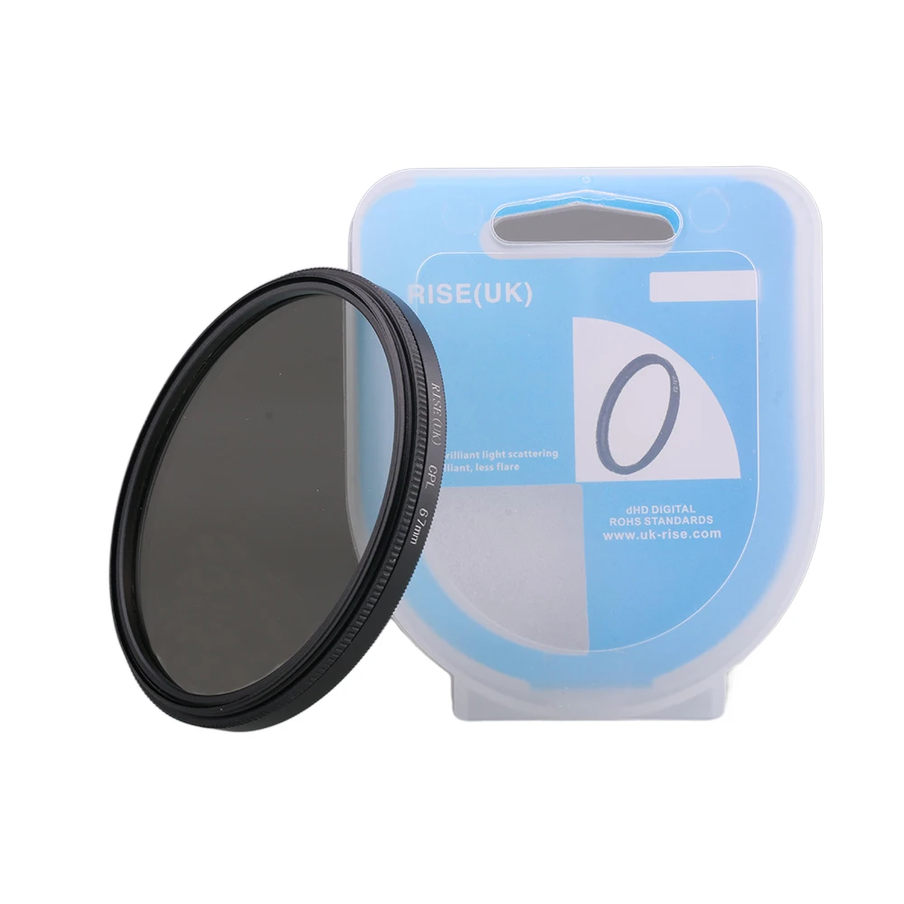 RISE(UK) Camera Lens Filter CPL CIRCULAR Polarizer Protective 37/39/40.5/46/49/52/55/58/62/67/72/77/82 mm for SLR Camera