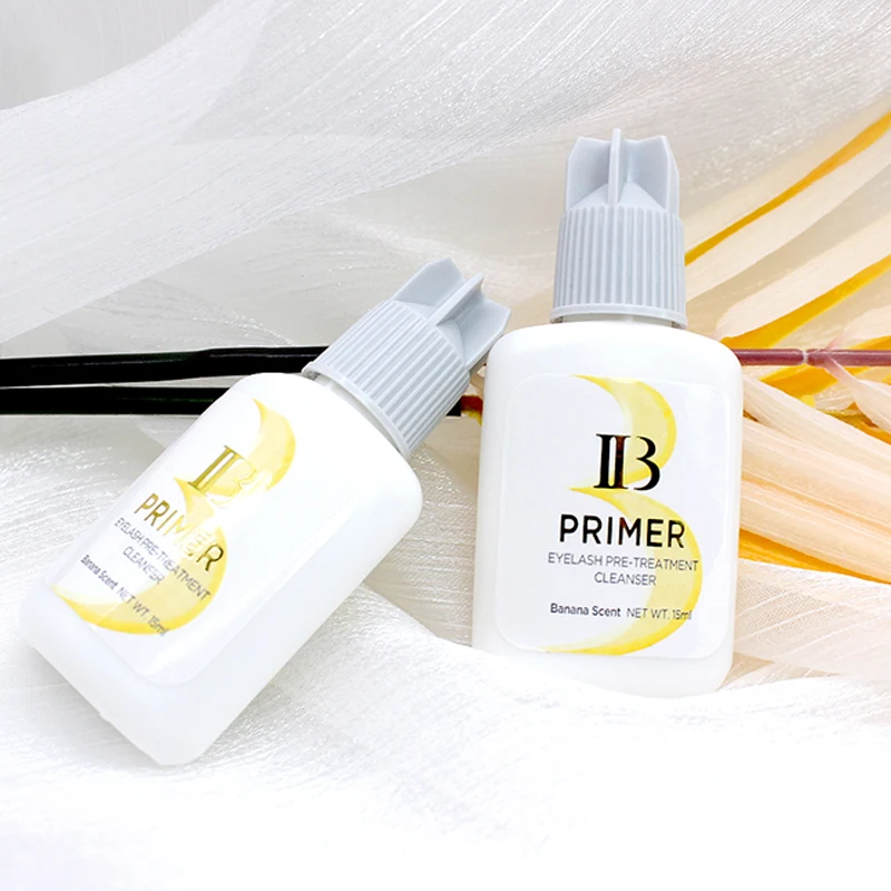 5 Bottles IBeauty Primer Clear For Glue Eyelash Extension Korea Original Individual Lash 15ml Fixing Agent False Lash Supplies
