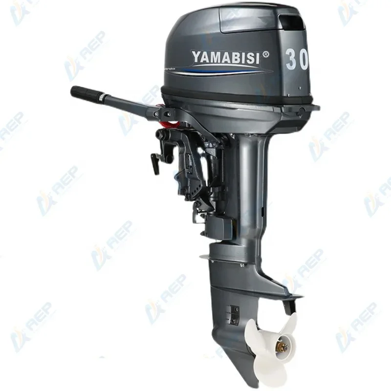 Kijk hier! 30 pk 2-takt vissersboot buitenboordmotoren motor bootmotor compatibel met YAMAHA