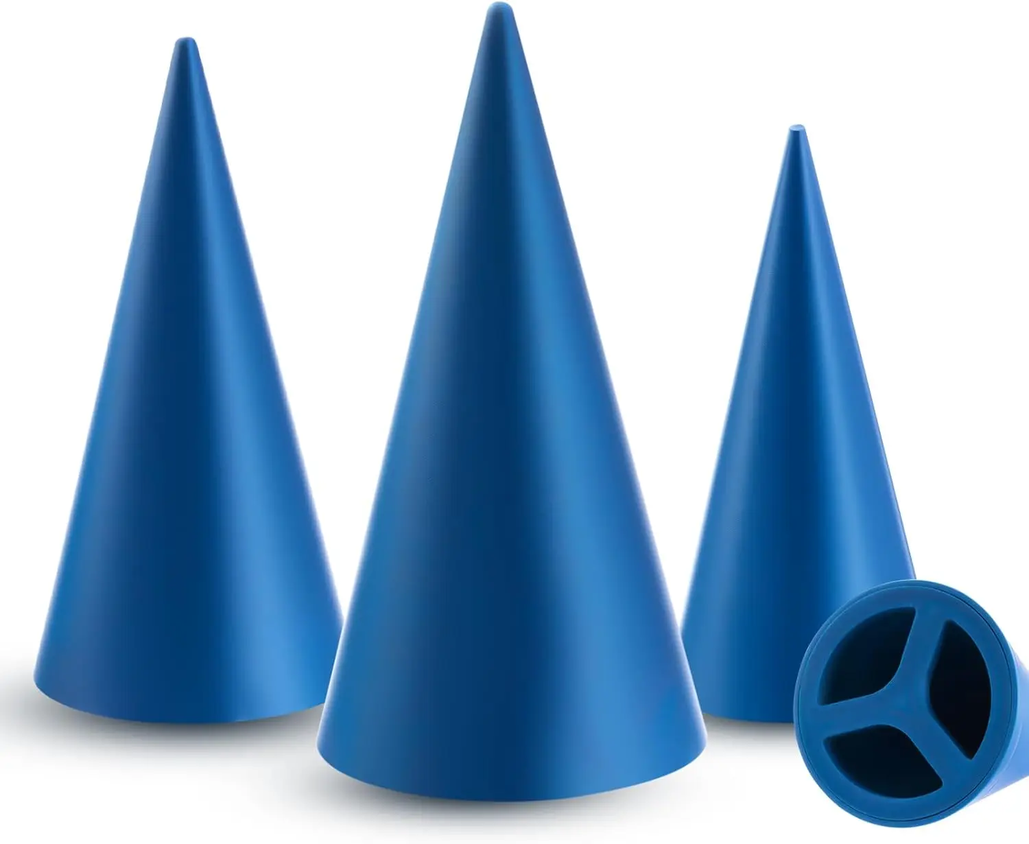 

3 Size Exclusive Cone Pottery Molds for DIY Christmas Tree, 9.45'' x 4.92'', 8.27'' x 4.13'', 7.28'' x 3.54'' Removabl