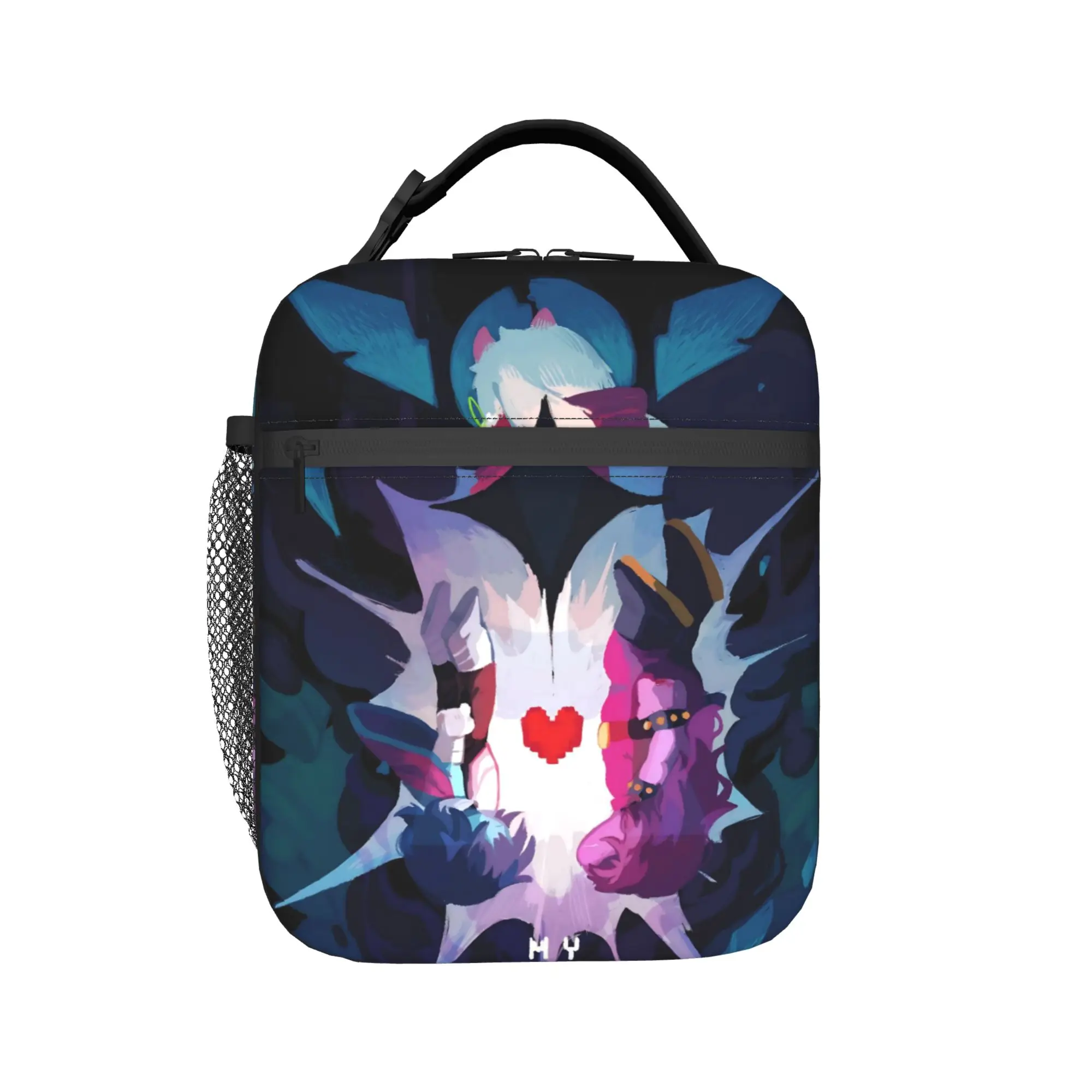 My Deltarunes Video Game Insulated Lunch Bags Thermal Bag Reusable,Meal Container  Large Lunch Box Tote Bento Pouch
