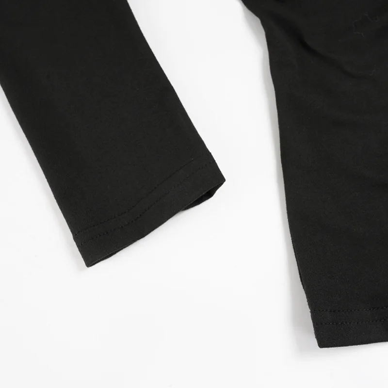 Herfst en winter heet meisje sexy luipaardprint pailletten patchwork geplooid T-shirt met V-hals en lange mouwen voor dames