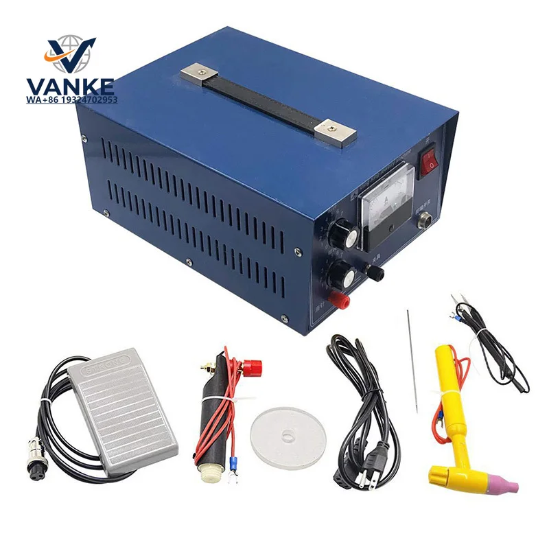 50A Pulse Spot Welder, 110V/220V, Handheld Pulse Welder, Suitable for Go ld, Silver, and Platinum, Portable Precision Welder