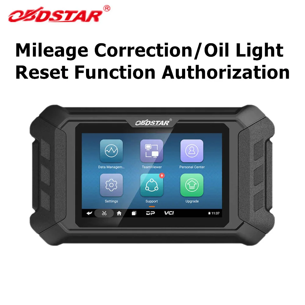 OBDSTAR P50 Authorization for Mileage Correction/Oil Light Reset Function