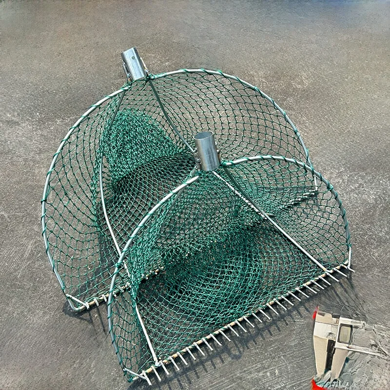 

Durable Traditional Fiing Net Basket for Clams Snails And Fi Profional Sea Scavenging Net Pouch Outdoor Cam Gear