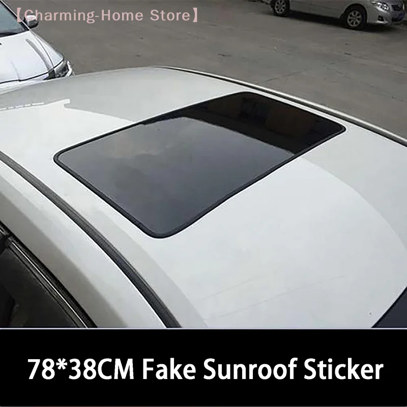 【M】For Car Modification Simulation Sunroof Fake Sunroof Car Film Car Modification Modified Sunroof Car Decoration