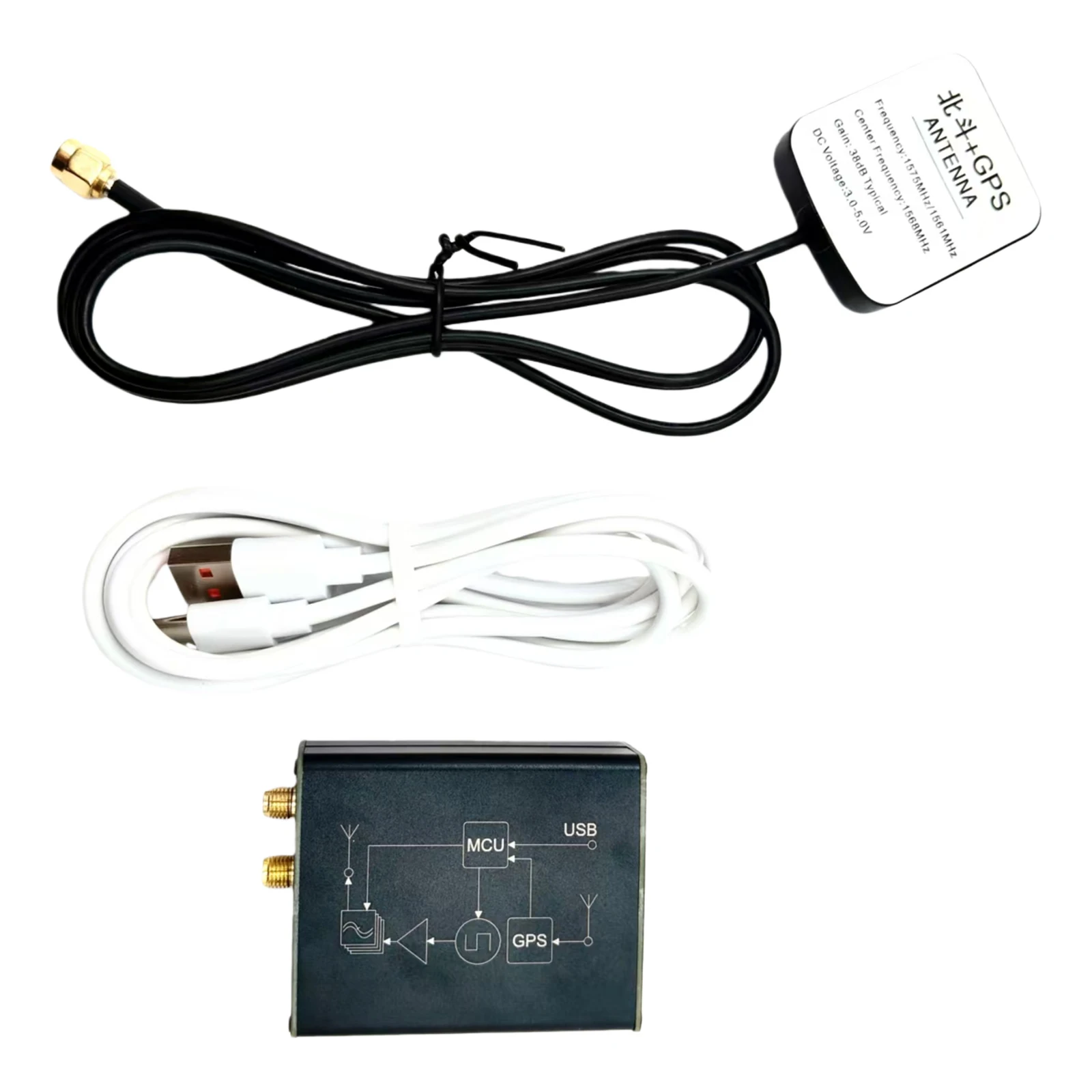 SI5351 WSPR Transmitter Hardware with TCXO and GPS Automatic QTH Positioning 23dBm for Test Measurement Tool Accessory USB-5V