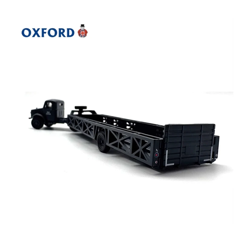 OXFORD Diecast in scala 1:76 in lega militare rimorchio semi-rimorchio modello di camion prodotto finito giocattolo di simulazione modello statico display