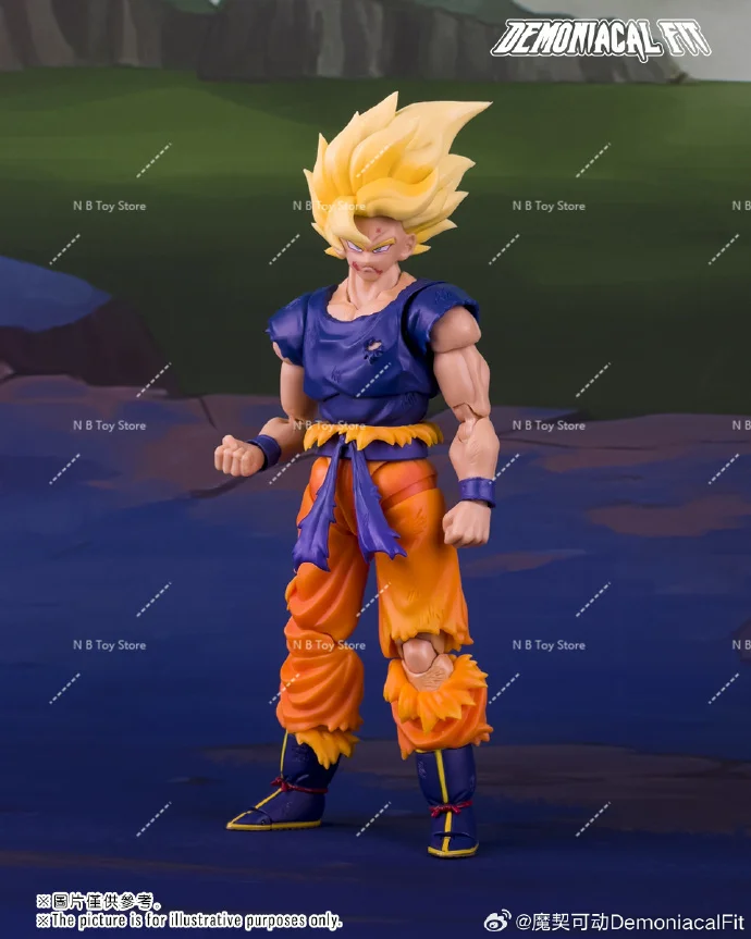 En Stock, nuevos productos, figura Demoniacal Fit Son Goku, Dragon Ball Z SHF Goku, figura Fury Awakening, figuras de acción de Anime