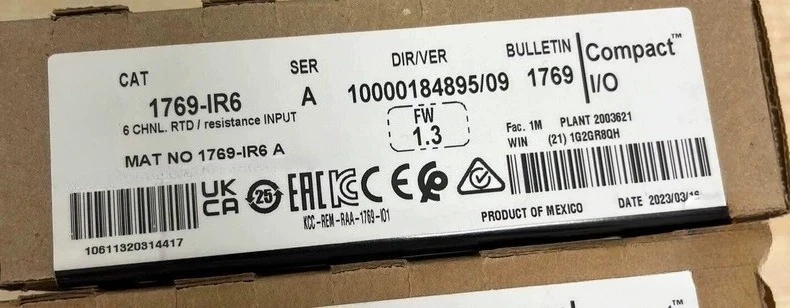 Brand New 1769 Series PLC Module 1769-IQ32 1769-IQ32T 1769-OW16 1769-IQ16 1769-OB16 1769-IR6, In Stock, Fast Delivery