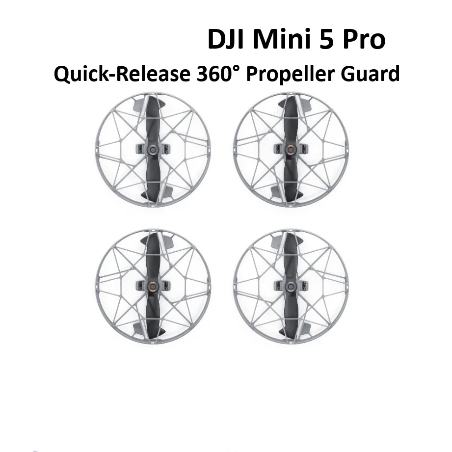 DJI Mini 5 Pro Quick-Release 360 °   Protection d'hélices avec hélices intégrées pour DJI Mini 5 Pro, pièces d'origine pour drone DJI