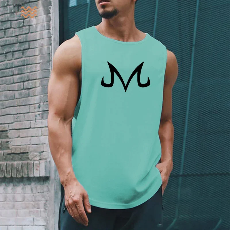 Quick-drying Bodybuilding Vest Men\'s Gym Fitness Superhero Sleeveless Shirt Anime Zt Casual Vest Summer Training Clothing