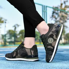 

Unisex Camouflage Golf Sneakers Anti-slippery Male Golfer Training Shoes Army Green Women Sport Golfing Shoes Fitness Trainer