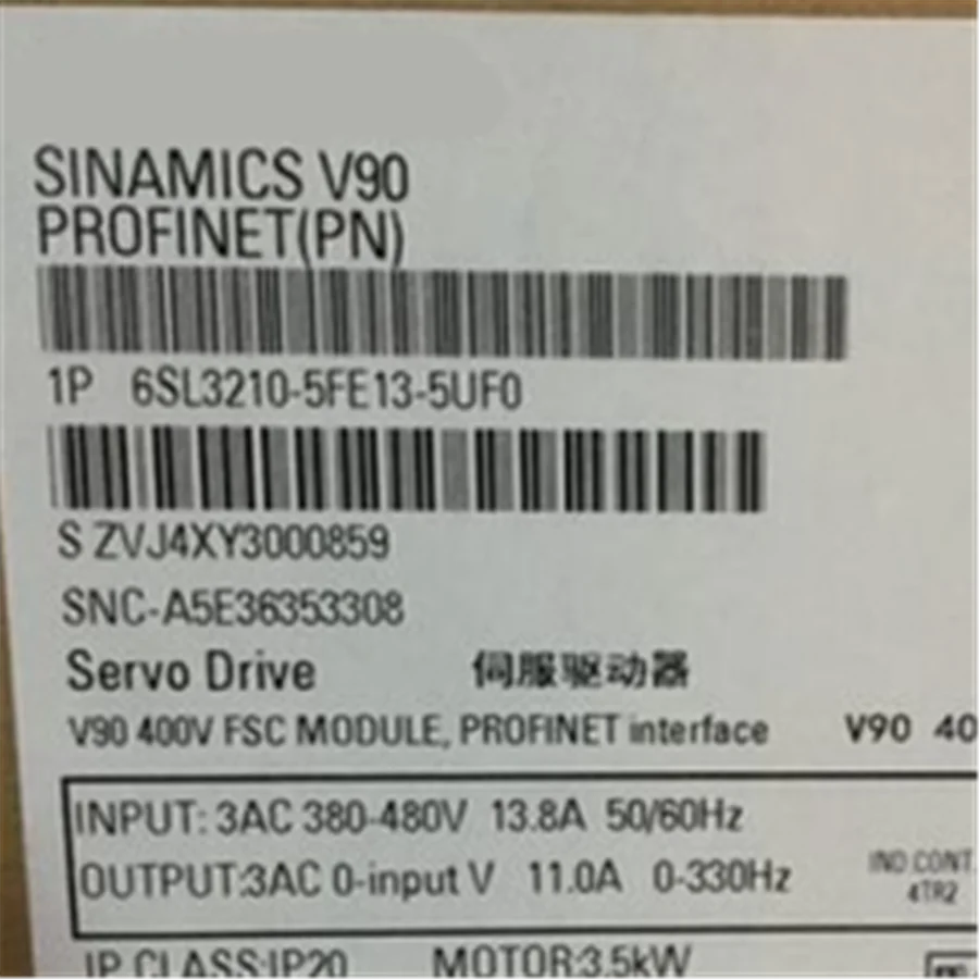 

NEW 6SL3210-5FE13-5UF0