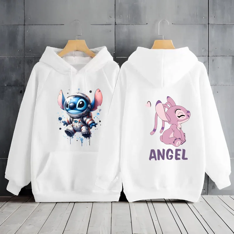 Lilo & Stitch Hoodies Long-Sleeved Women\'s Sweatshirts Y2k Hoodies Clothes Casual Stitch Disney Y2k Clothes Women\'s Sweatshirts