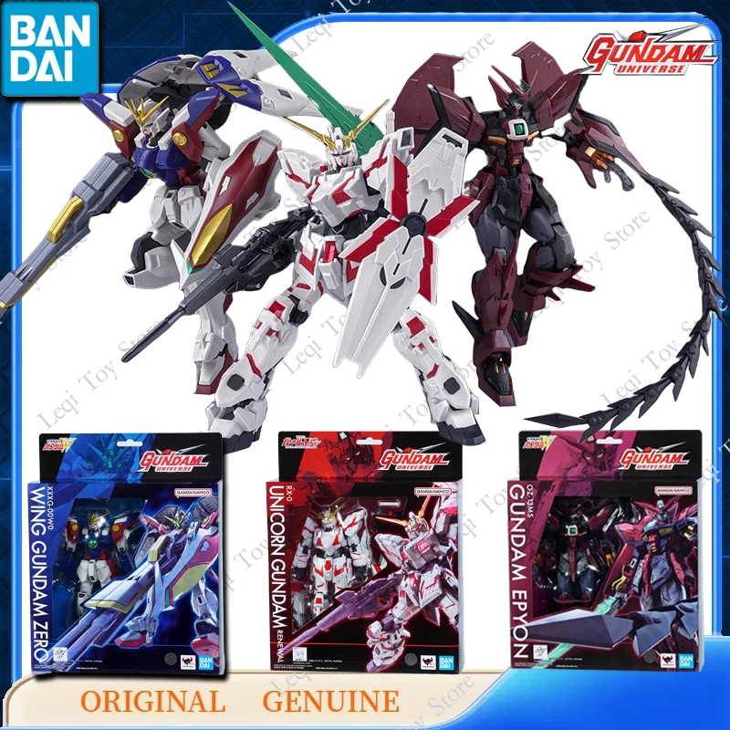 

Bandai натуральная GU GUNDAM UNIVERSE OZ-13MS EPYON RX-0 UNICORN XXXG-00W0 WING GUNDAM ZREO фигурки аниме игрушечные модели украшения