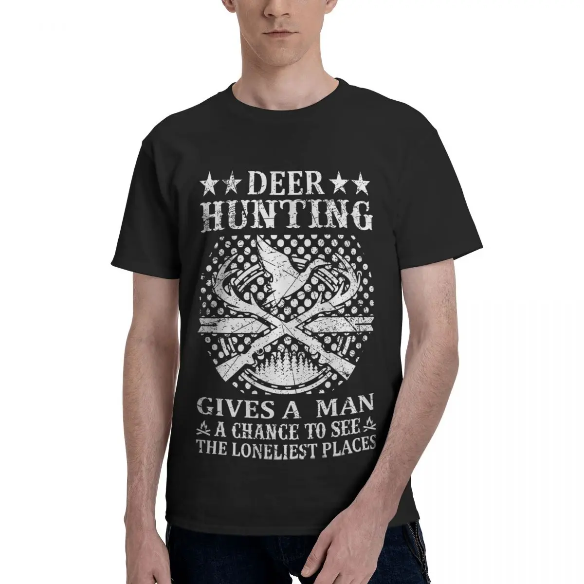 2022 20 DESIGNS It is Hunting Thing Hunter Print T-shirt Men Summer New Short Sleeve Cotton T Shirt Casual Male Cool Tops Tees