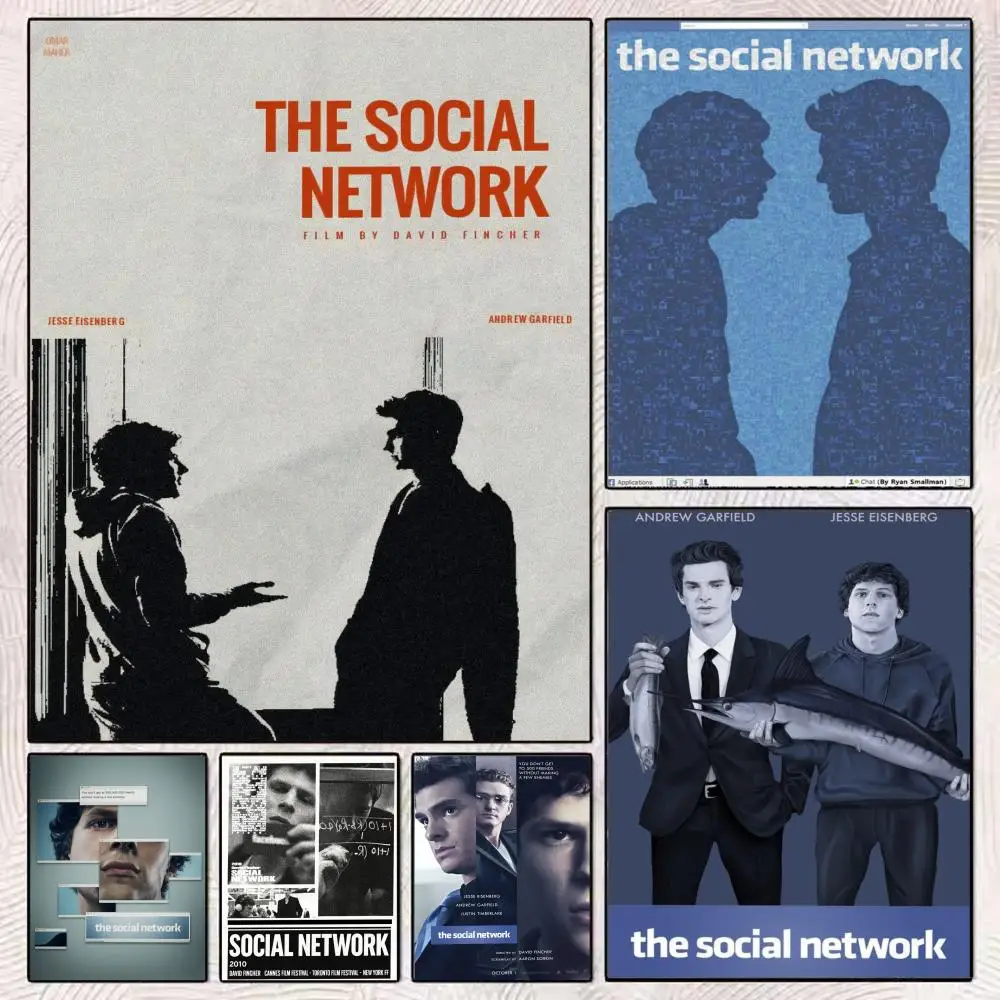 The S-social Network Filmplakat, Kunstposter, Filmmalerei, Familien- und Kinderzimmer, Wanddekoration, Druck, Geschenk