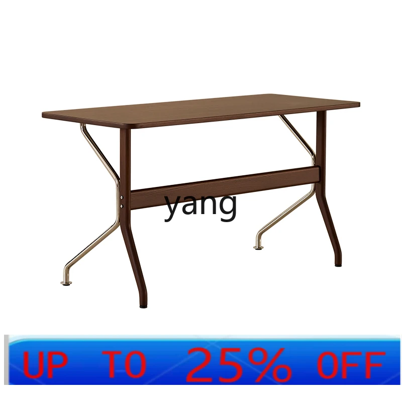 

LMMSolid wood learning table Adult computer desk Study room Children's strip desk