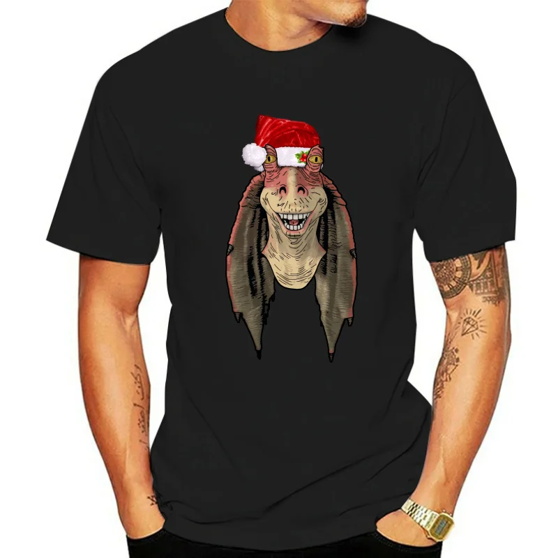 Christmas T-Shirt, Jar Jar Binks Xmas Festive Adult & Kids Tee Top  Cool Casual pride t shirt men Unisex Fashion