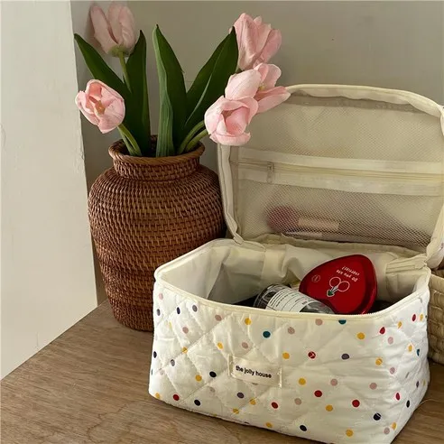 미니 화장품 파우치 스팟 지퍼백 여행용 메이크업 파우치