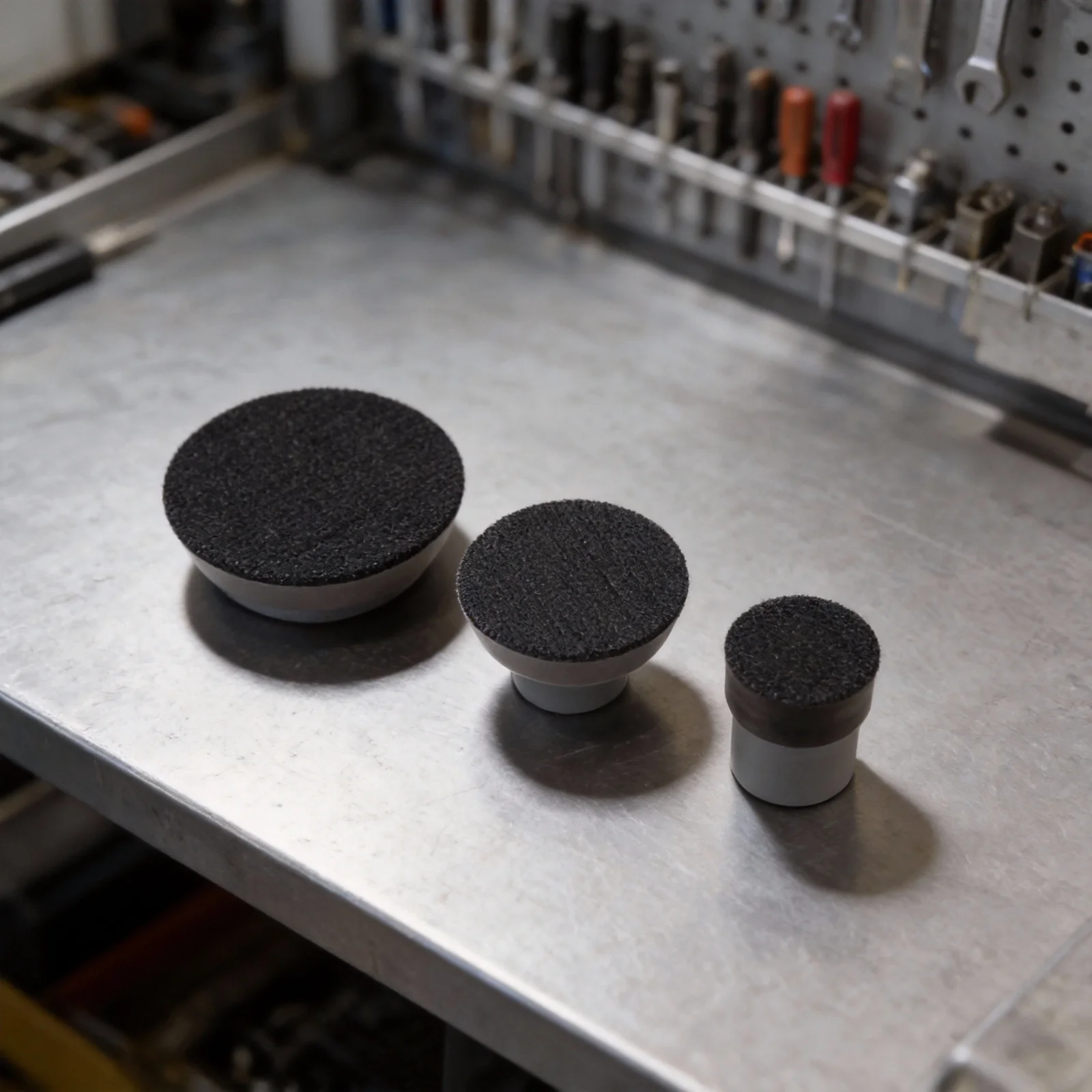 3PCS Polishing Sanding Holder Backing Pads for M14 Thread 1 Inch 2 Inch and 3 Inch Suitable for Detail Polishing Tasks