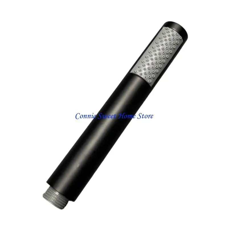 LXAF Polishes Steel Handheld Shower Head 200Mm Length Fit Standard Pipe
