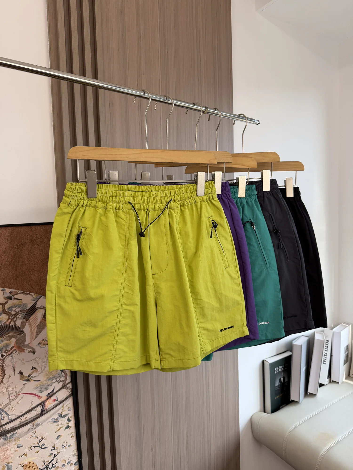 

Quick Dry Couple Style Elastic Waist Lightweight Breathable Casual Sports Shorts Men's Summer Loose Fit Short Pants