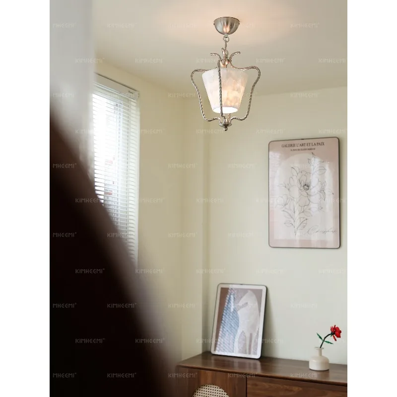 Jin Ximei French medieval natural shell from the medieval period, balcony, entrance corridor, dining room, ceiling light