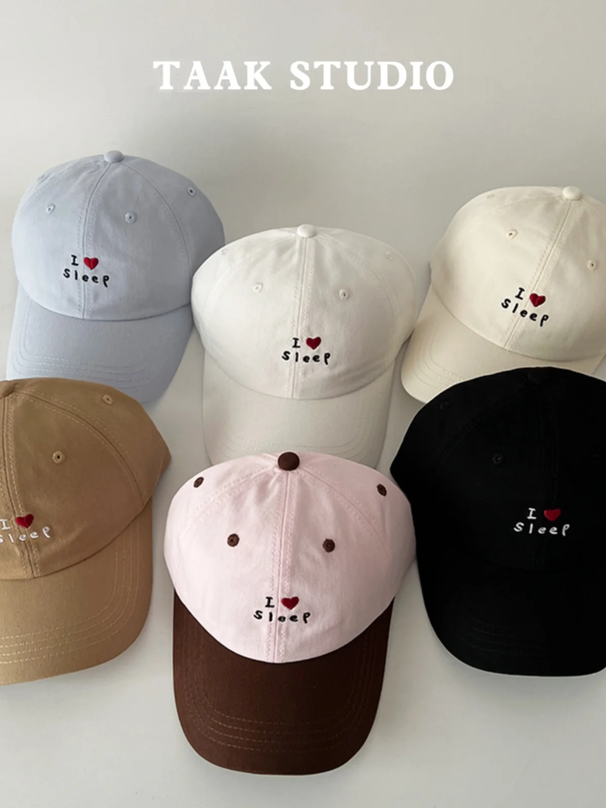 Embroidered Baseball Cap Women's Spring and Summer Korean Style Shopping Casual All-Matching Ins Alphabet Peaked Cap