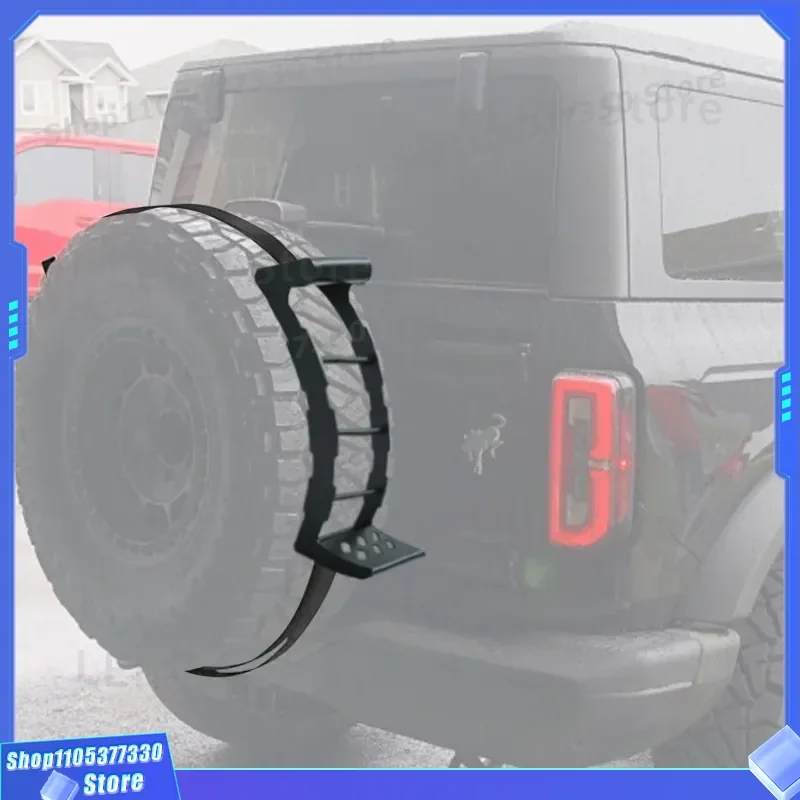 Universal Car Spare Tire Step Ladder Off Road Vehicle Rear Bumper Climbing Pedal Auto Modification Accessories New Arrival