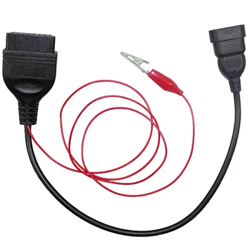 For Alfa Lancia OBD 3 Pin  To OBD2 16 Pin Connector OBDII Obd-II Adapter Auto Car Cable Obd for Fiat 3pin with Elm 327 V2.1 OBD