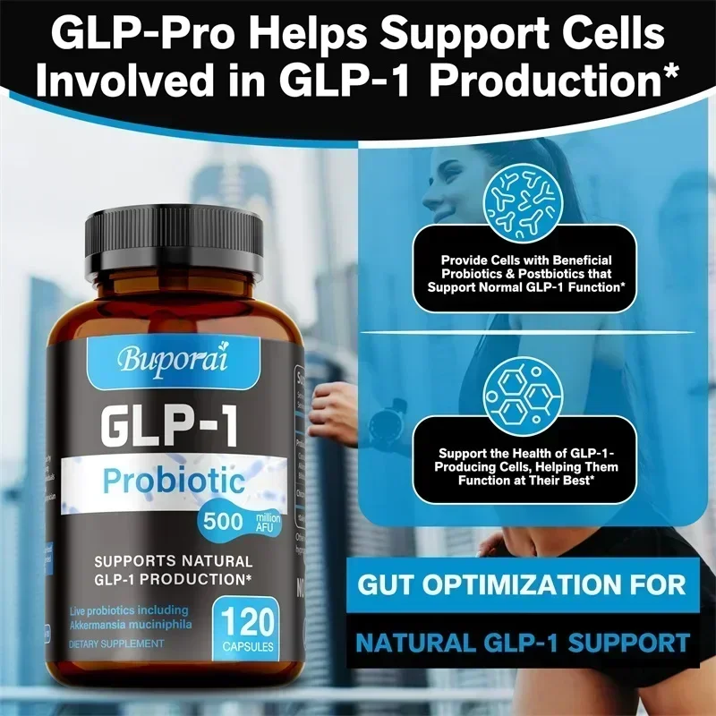 

GLP-1 Probiotic - Cleans The Intestines and Detoxifies, Promotes Digestive Health, Relieves Constipation and Bloating, Non-GMOSu