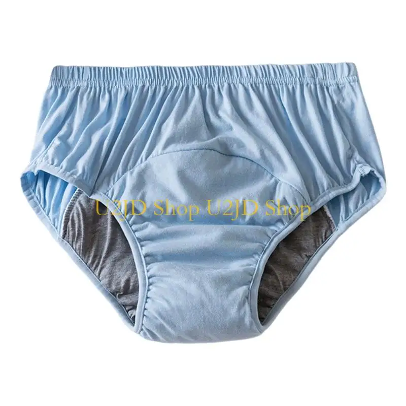 

U2JD Гигиеническое нижнее белье при недержании для взрослых Эргономичный дизайн Герметичный хлопок